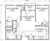 2BR/2BA