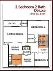 2BR/2BA