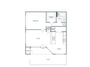 One bedroom One bathroom