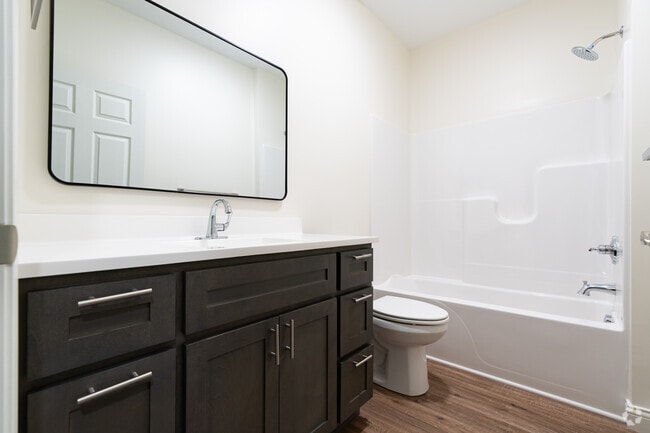 2BR, 2BA - Secondary Bathroom