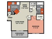 1BR/1BA