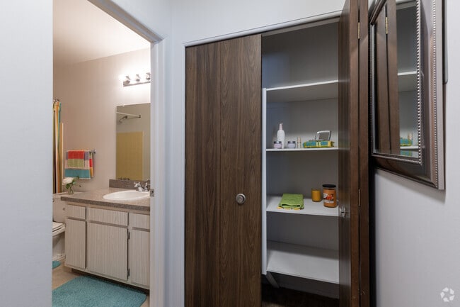 1BR, 1BA - 670SF - Closet
