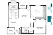 2 bedroom 1 bath