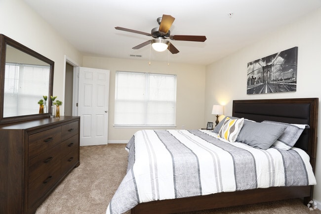 2BR, 2BA - 1380sf- Bedroom
