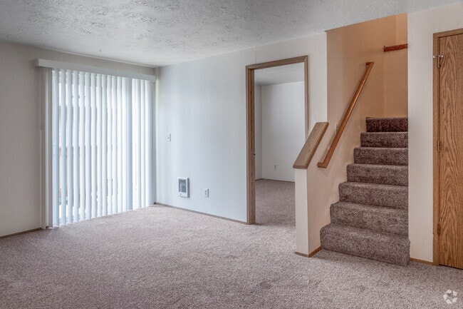 2BR, 2BA, - 1050SF - Living Room