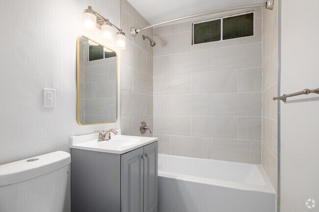 1BR, 1BA - 750SF - Upper Unit - Renovated - Bathroom