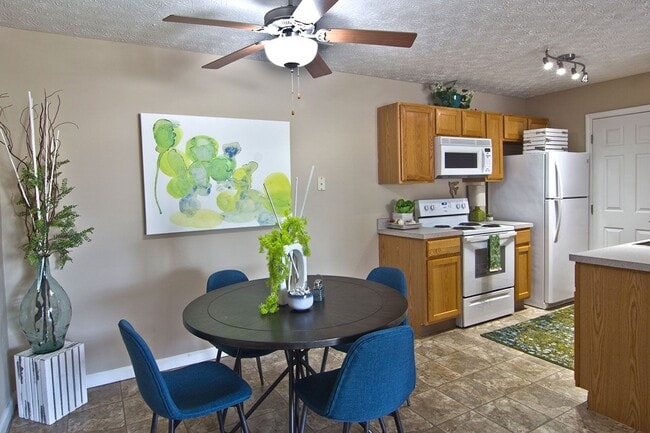 Dining area with kitchen access