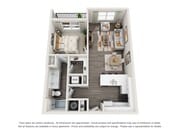 One Riverwalk A3 Floor Plan