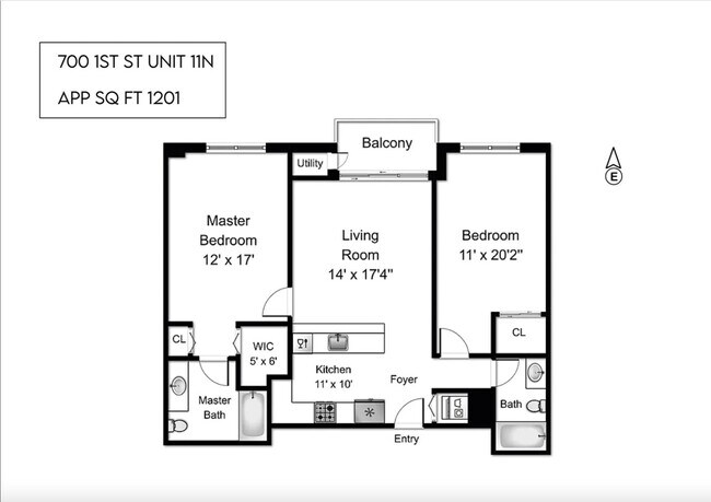 Photo - 700 1st St Unit 11N