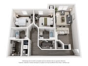 2 Bed 2 Bath | 1,083 sq. ft.