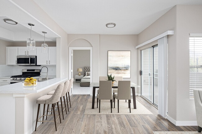 Experience the elegance of open-concept living in this beautifully designed apartment.