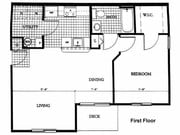 1BR/1BA