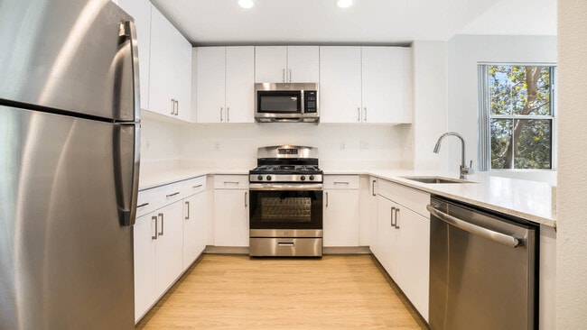Kitchen with Stainless Steel Appliances