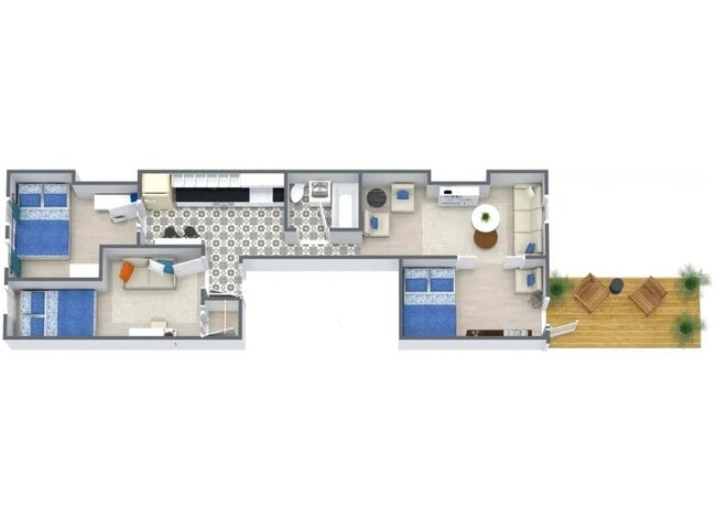 Building Photo - Top Level 3 BR Townhouse Custom Apt.  with...