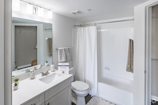 Pelican 2BR, 2BA - 962SF - Primary Bathroom - The Point at Naples