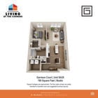 Garrison Court Floor Plan Style SA2 X
