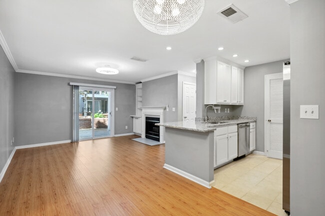 Living Room and Kitchen
