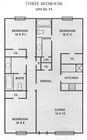 3BR/2BA