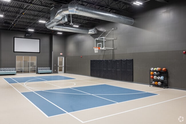 Activity Court - Union at Dearborn Student Apartments