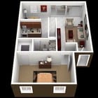 1BR/1BA