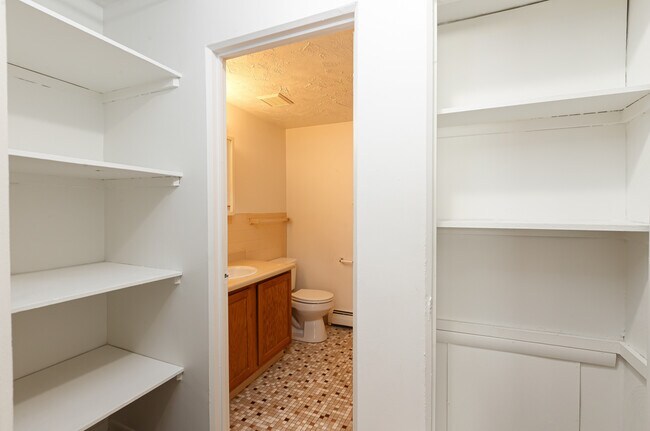Additional Built in Storage Space