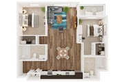 2 Bedroom_ 2 Bathroom- F_final02