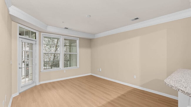 Living Room with Hard Surface Flooring - Gaithersburg Station
