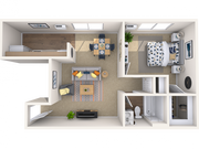 Large 1 Bedroom