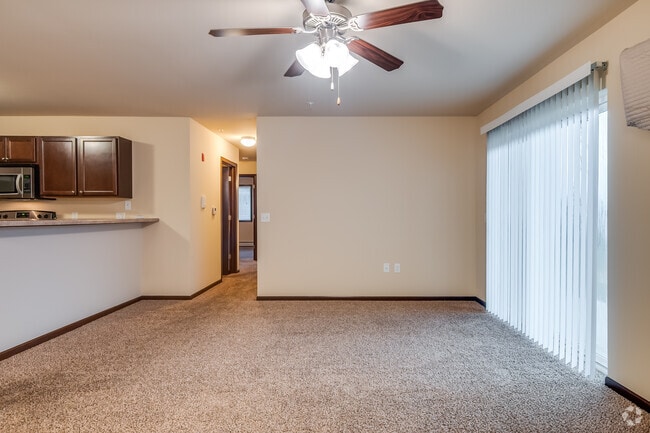 2BR, 2BA - 1,221SF - Living Room