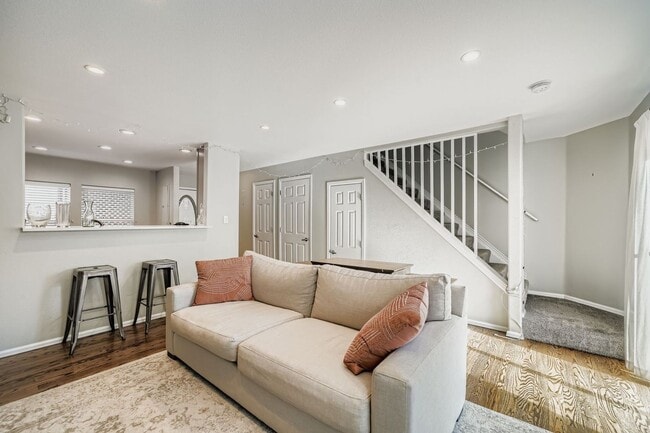 Photo - LOCATION, LOCATION! Featuring modern finishes and a peaceful outdoor retreat, this 2-bed 2.5-bath...