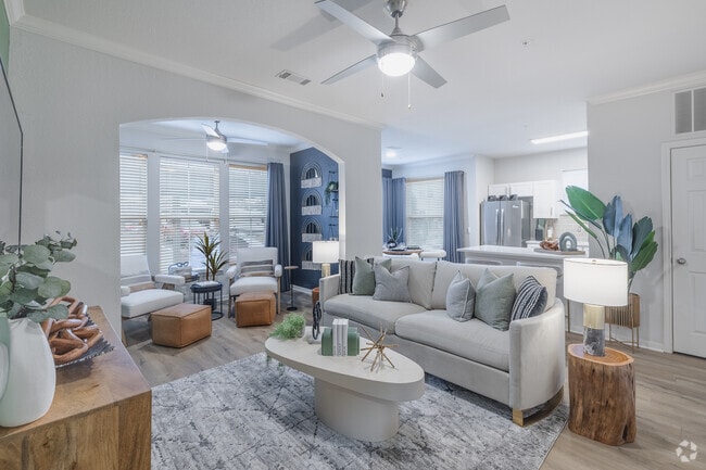 2BR, 2 BA - 1,256SF - Living Room - Sage at Ingleside