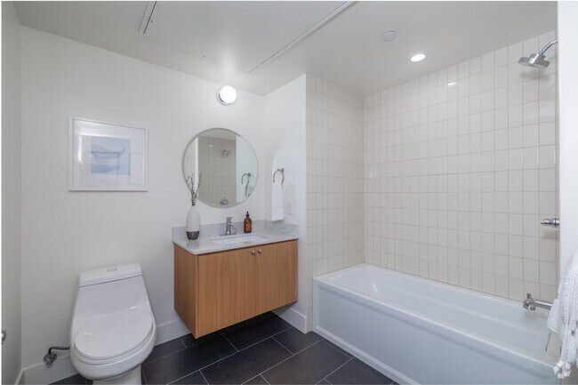 2BR, 2BA - 852SF - Bathroom - The Overland 16