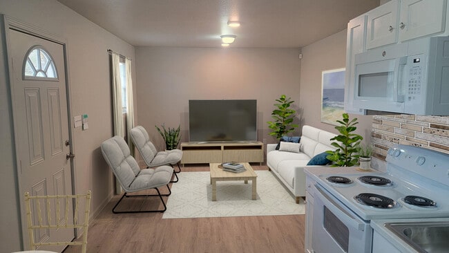 Living Room - 1006 Haley St Unit 1008