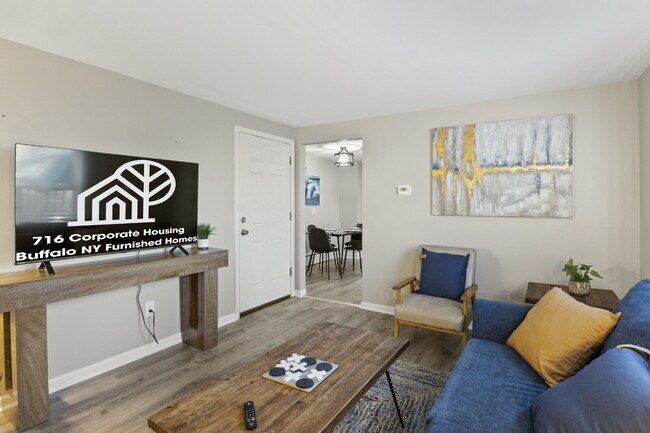 Furnished 2-Bedroom Apartment Minutes from Highmark Stadium