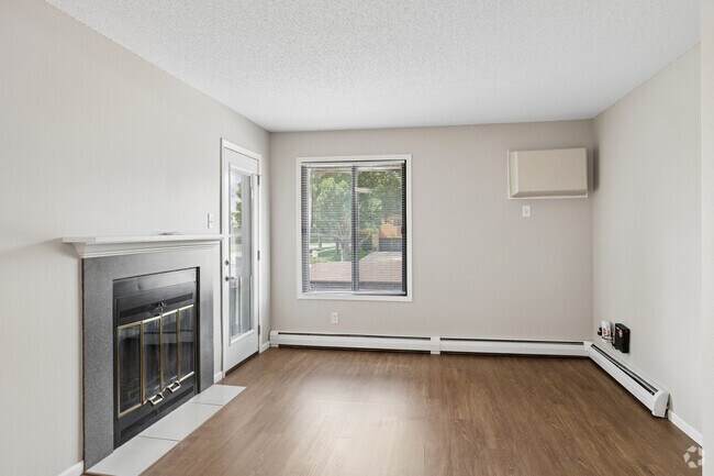 2BR, 1BA - 920SF - Livingroom - Terrace Hills Apartments