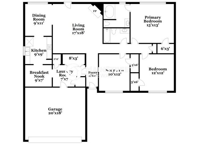 Photo - 3 Bedroom Pet-Friendly Home in Jonesboro, GA with Main Street Renewal