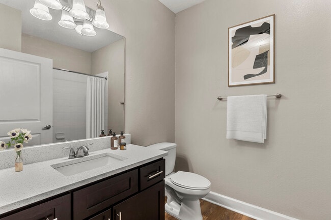 Refresh and recharge in a spa-inspired bathroom.