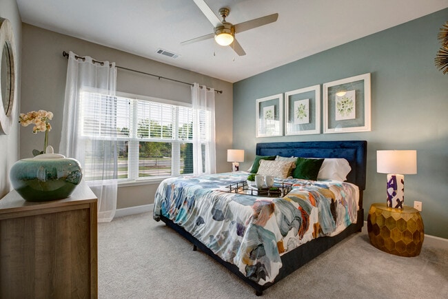 Bedroom - Ascent at Mallard Creek Apartments