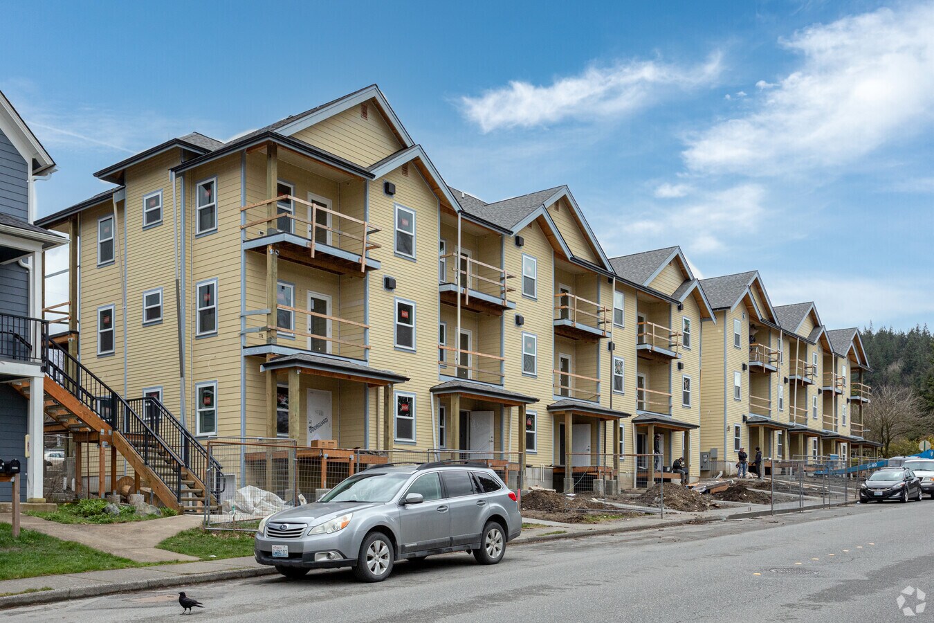 Los trabajos de construcción - de marzo de 2022 - 1200-1210 Billy Frank Jr St