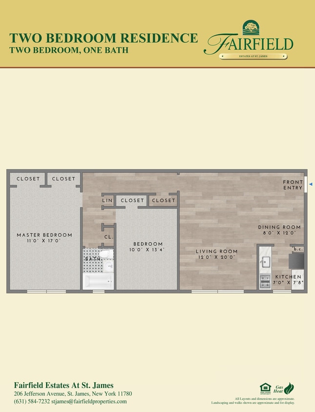 Two Bedroom Residence - 2 Bedroom