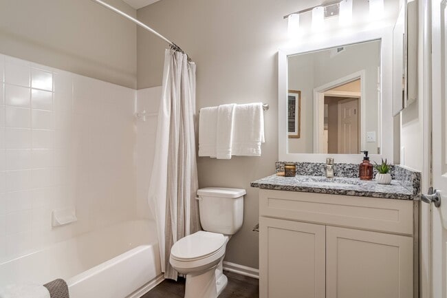 Updated Bathroom at Willowest in Vinings Apartments in Atlanta, GA 30339