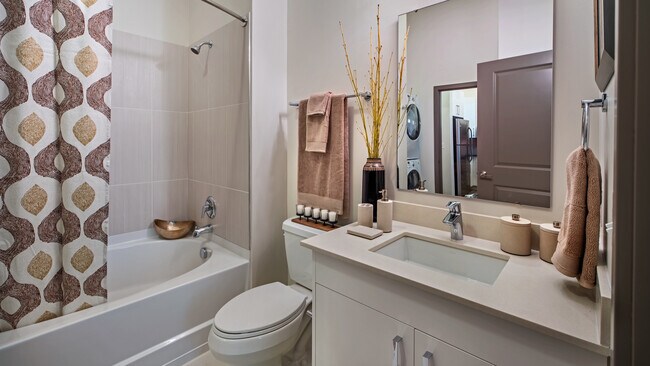 Pittsburgh Luxury Bathroom - Eastside Bond Apartments