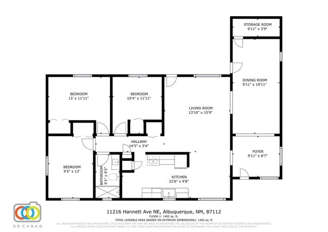 Photo - NE 3 bedroom 1 bath 1348/sf