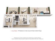 PH Residence S w Deck, Sauna & Cold/Hot Plunge