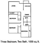 3x2 Floorplan