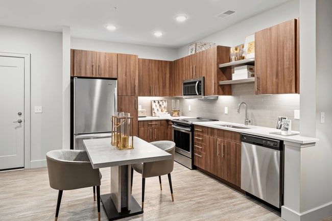 A6 Kitchen Area - The Nicholas Apartments