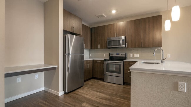 Kitchen with Stainless Steel Appliances