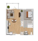 Alpine A HVL | 1x1 | 751 sf