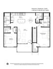 B3 Floor plan W Dimensions