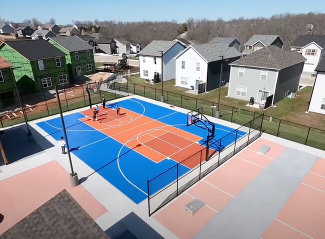 Pickleball, Basketball and Cornhole (Bags) Courts